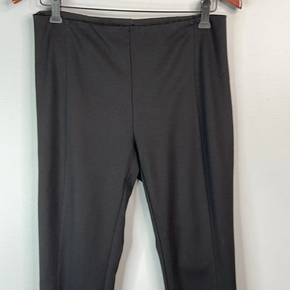 HILARY RADLEY Black Pull-on Skinny Dress Pants With  Tummy Control Size M - Picture 3 of 11